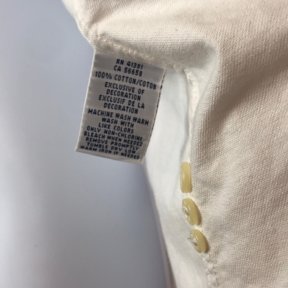 Ralph Lauren Oxford White Button-up shirt sz small - Picture 5 of 6